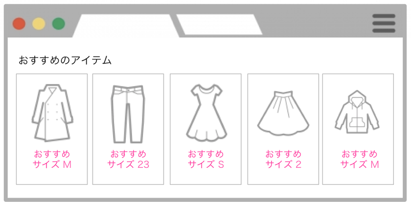 シルバーエッグ・テクノロジー、
アパレルEC向けサイズレコメンド「unisize」と連携　
各ユーザーのサイズに合うおすすめ商品の提示が可能に