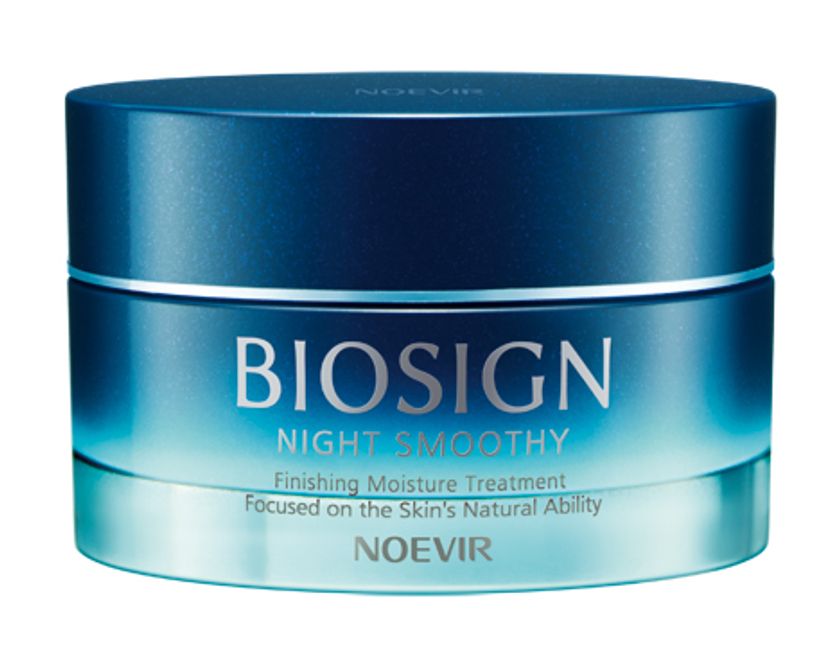 肌の“時間リズム”に着目し、夜の間に輝く肌へと導く薬用美容液
「ノエビア バイオサイン 薬用ナイトスムージー」発売