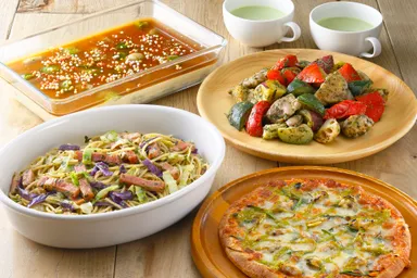 お茶を使ったライトミール