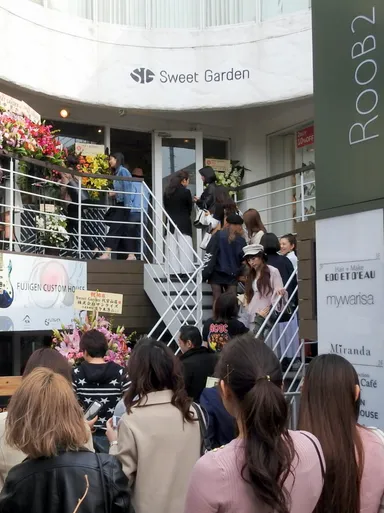 Sweet Garden レセプションの様子 1