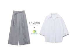 代官山のサラダボウル専門店「Sweet Garden」とレディースアパレルブランドがコラボ！女性スタッフの制服に「FEMIND TOKYO」のアイテムを採用