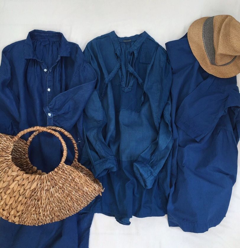 drop自由が丘で「四季折々の染め物展-初夏の藍-」開催　
全国の各地の藍染めで“古着”が色鮮やかに蘇る