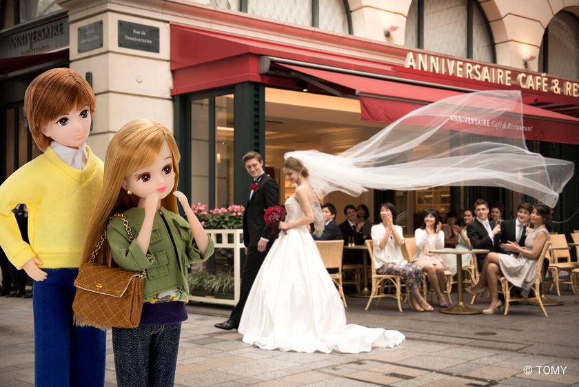 「アニヴェルセル」と「リカちゃん」がコラボレーション! 
リカちゃんが結婚に憧れるオリジナルストーリー　SNSで展開