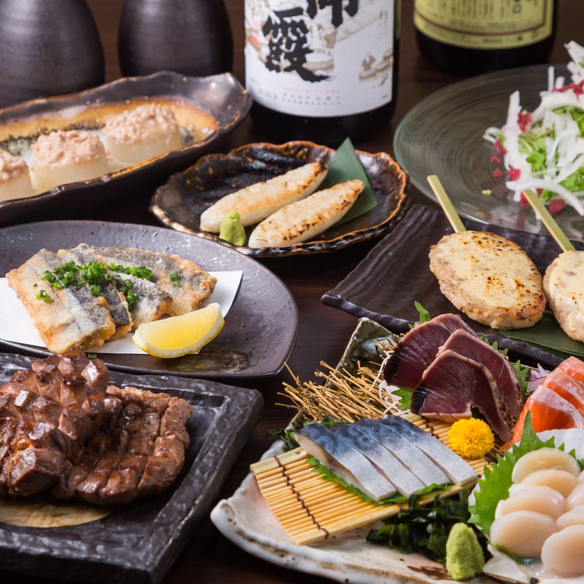 宮城の旨いものを味わえる『千代の蔵 新橋』　
集大成を極めた
「希少部位の牛たんとブランド肉、三陸海鮮の宮城三昧コース」
期間限定7,000円⇒4,000円で提供！