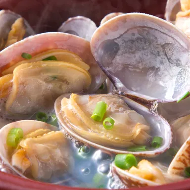 ハマグリ吟醸酒蒸し