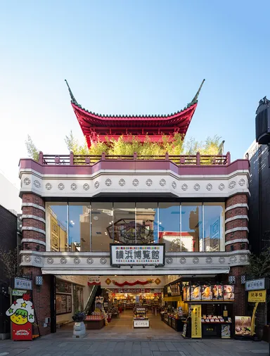 「横浜博覧館」外観。「ガーデンテラス」は3F屋上テラス付き