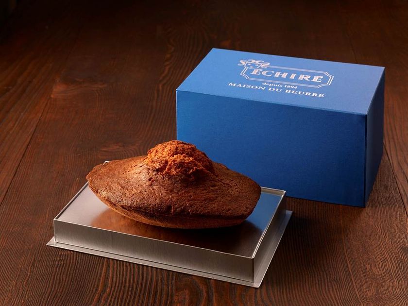 切り分けて食べる大きなマドレーヌ 
フランス産発酵バター「エシレ」の専門店
『エシレ・メゾン デュ ブール』より
「マドレーヌ・ア・パルタジェ」新発売
