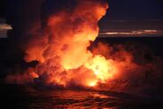 流れる溶岩を“海・空・陸”から間近で観賞できる！ハワイ・キラウエア火山観賞ツアー特設ぺージを公開！