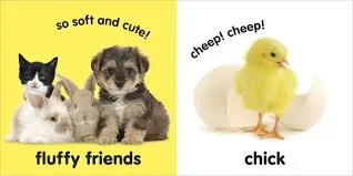 触って遊べる赤ちゃん絵本(中身)