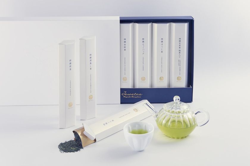 宝石のような高級感漂う“7種の日本茶詰め合わせ”
最高金賞にも輝いた「Jewetea」を5月2日リニューアル発売