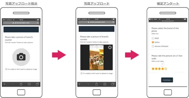 調査画面インターフェース