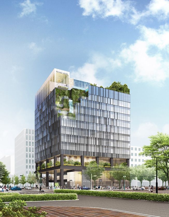 博多駅筑紫口駅前に、上質な都市型ホテルを中心とした
新たなランドマークとなるビルを建設します
～「（仮称）近鉄博多ビル」計画概要～