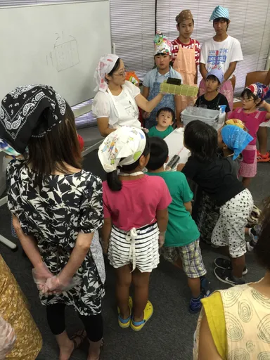 夏休み子ども巻寿司教室(2016年8月)