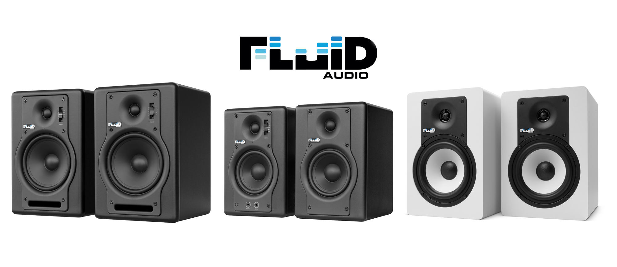 Fluid Audio」ブランドのモニター・スピーカー輸入販売を開始～クリア 