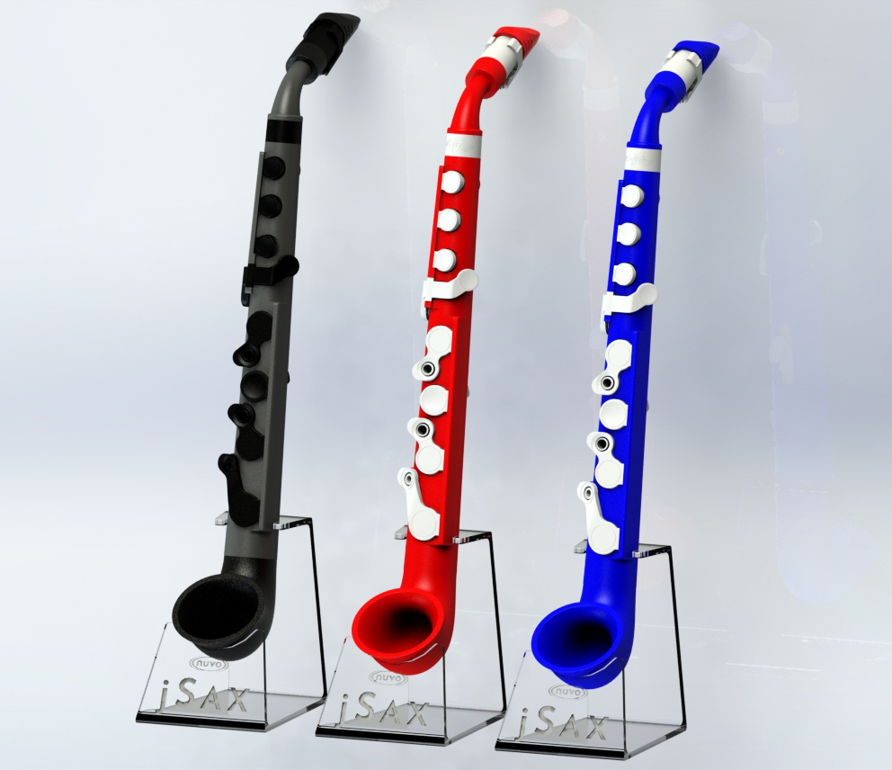 初級者に易しいプラスチック管楽器“Nuvo jSAX”、初夏にAmazon限定 