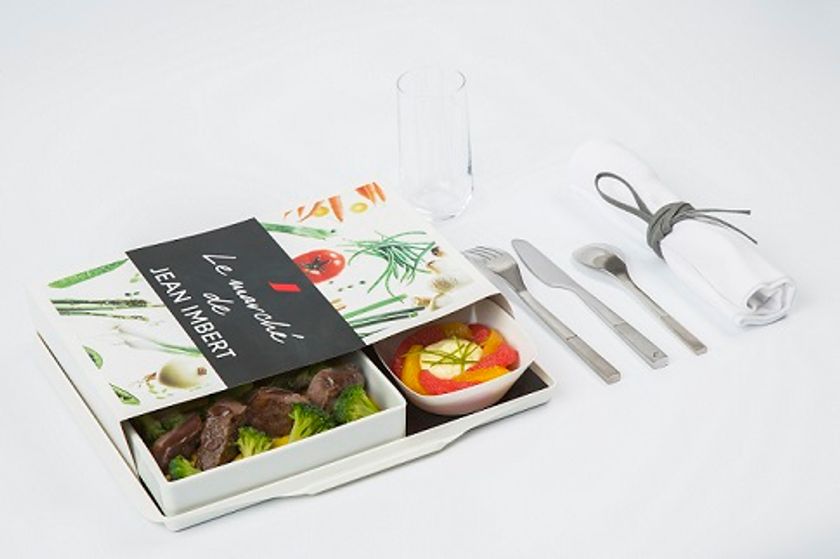 エールフランス航空で人気の有料ア・ラ・カルトミール
“ジャン・アンベールのマルシェ”メニューをリニューアル