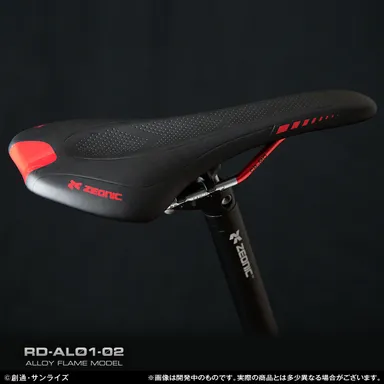 RD-AL01-02 ZEONIC社製 シャア専用ロードバイク(アルミフレーム) サドル