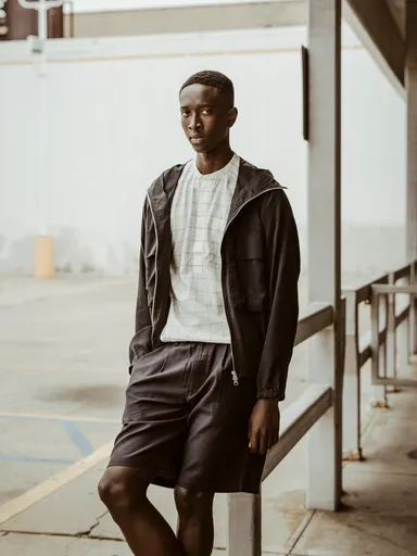 TRAVIS JACKET, DIMITRI WINDOW PANE WOVEN SHIRT