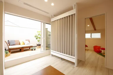 2階にも光冷暖を設置