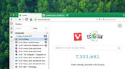 Vivaldiブラウザの最新バージョン、エコな検索エンジン「Ecosia」とともに地球の森林再生を支援