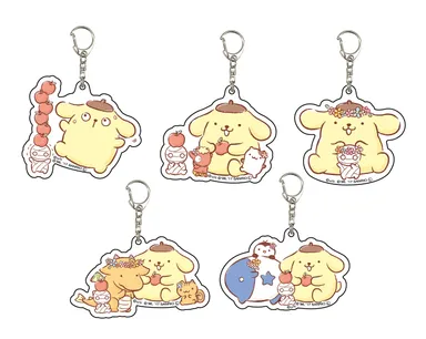 アクリルキーホルダー5種