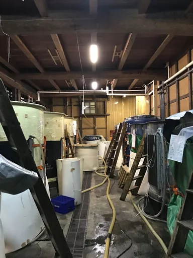 酒蔵内の様子 1