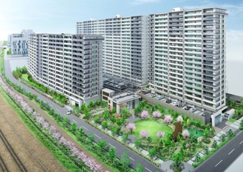 「ローレルスクエア健都ザ・レジデンス」
第１期販売好調
契約戸数において北摂エリア第１位に
