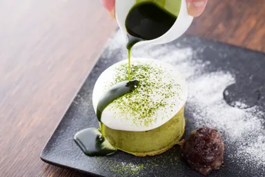 宇治抹茶ホットケーキ 2