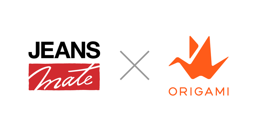 ジーンズメイト、決済アプリ「Origami Pay」を導入　
5月中“8％OFF”で買い物できるサービスも実施