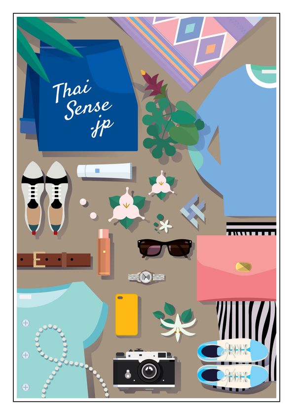 タイの人気ブランドによるPOP UPイベント『THAI SENSE.JP』
　2017年6月17日(土)より都内セレクトショップを中心に開催