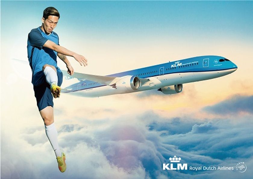 KLMオランダ航空、サッカーオランダ1部リーグ所属 
小林祐希選手とパートナー契約を締結
