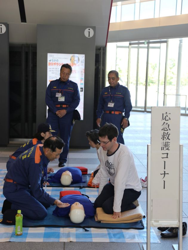 災害時、あなたにできることを見つけよう！　
「allなかの防災ボランティア体験デー」