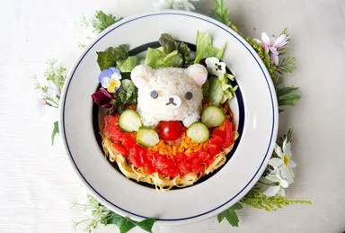 コリラックマのお花畑タコライス　1,500円