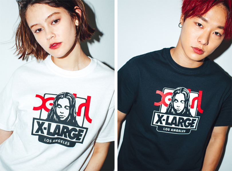 X-girlとXLARGEコラボ