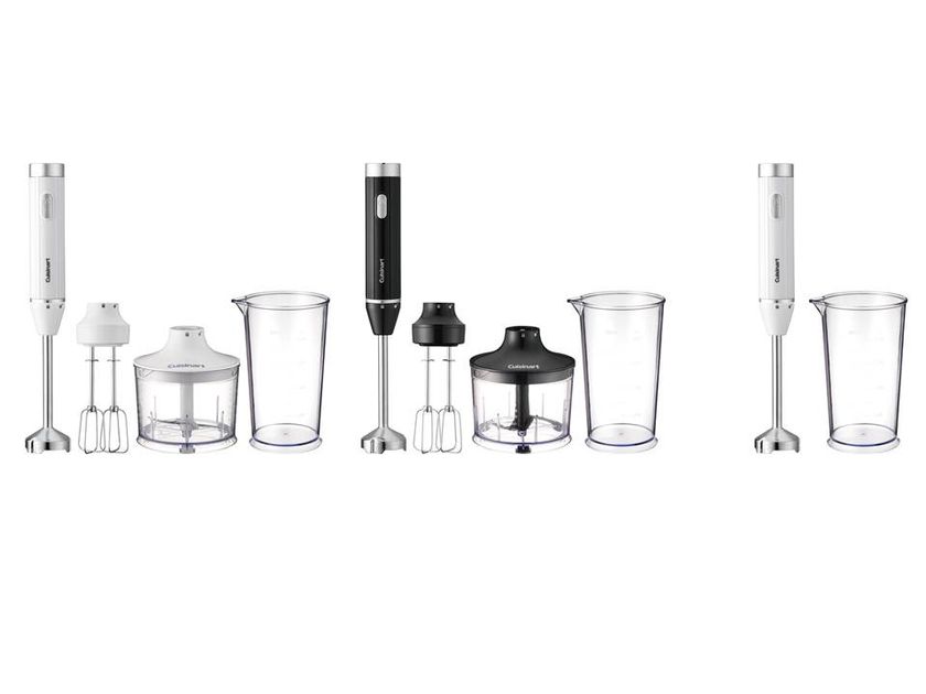 クイジナートから
「スリム＆ライト マルチハンドブレンダー」
「スリム＆ライト ハンドブレンダー」を新発売