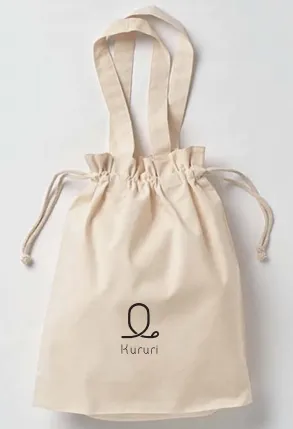 大判の巾着トートはお母さんたちに大人気