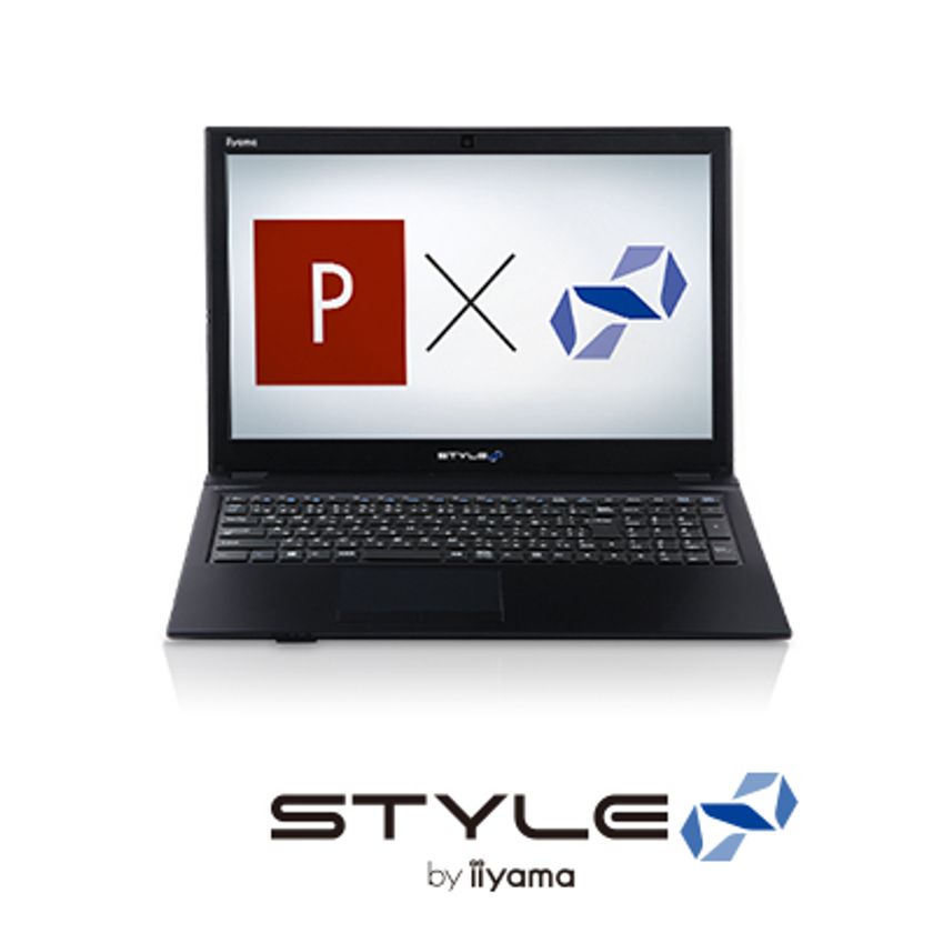 iiyama PC「STYLE∞(スタイル インフィニティ)」より
最新の第7世代CPUと高速SSDを搭載した
即日出荷が可能な15型HDノートパソコンを発売
