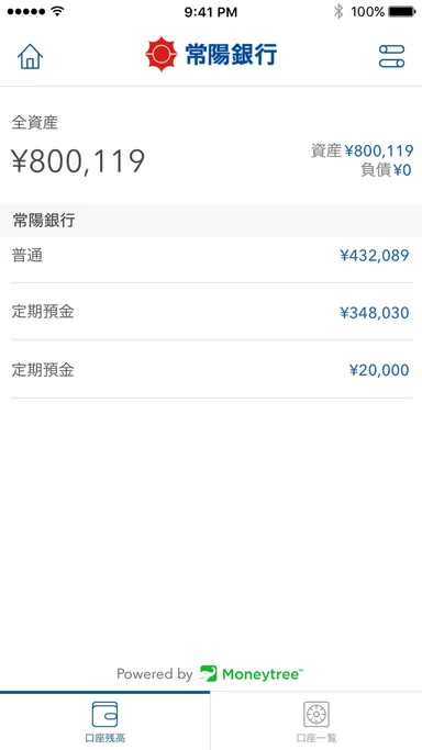 常陽銀行Secure Starter 画面2