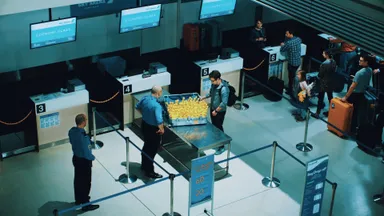 チキン人形が「ウォー!!」した後にもさりげなく少女の姿