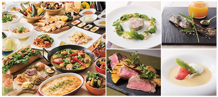 創作フレンチなど8種類の出来たて料理が
テーブルオーダー制で食べ放題！
“コース仕立てでも愉しめる”夏のディナーバイキング開催
レストラン「ブールヴァール」にて2017年6月5日（月）より