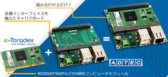 NVIDIA等ARM系CPUボードメーカーとアドテックが業務を提携～設計開発から量産対応まで、加速するIoT分野ビジネスへ注力～