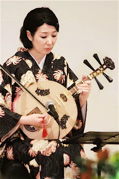 月琴奏者・永田斉子写真 2