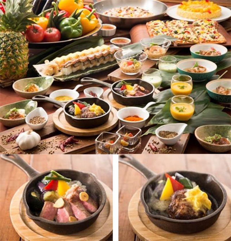 千里阪急ホテル・ホテル阪急エキスポパークのレストランで同時開催
「夏のパワーチャージ！ビーフ＆ベジタブルフェア」