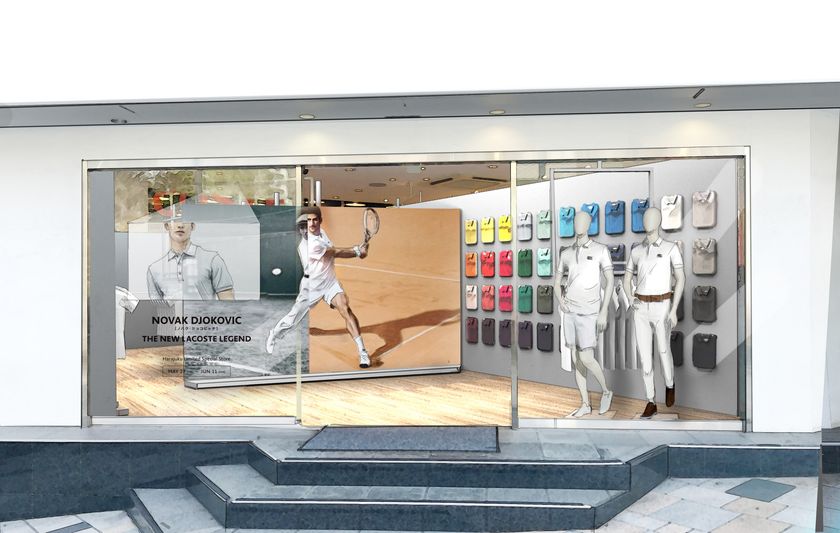 NOVAK DJOKOVIC（ノバク・ジョコビッチ）
THE NEW LACOSTE LEGEND
Harajuku Limited Special Store 5/27 (土) から6/11 (日)