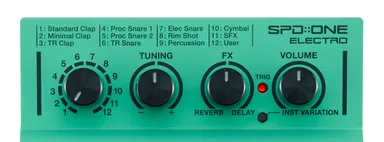 『SPD::ONE ELECTRO』コントロール部