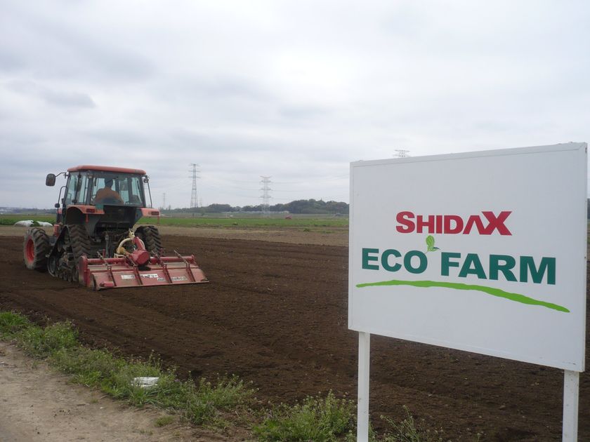 シダックスエコファームが協力・指導　
「東急百貨店本店農業プロジェクト」がスタート
屋上農園で田植えを実施