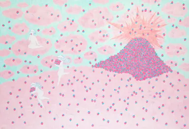 いちご山の爆発