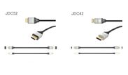 スタイリッシュなPC周辺機器ブランド「j5 create」よりUltra HD 4K プレミアムHDMIケーブル「JDC52」とDisplayPort 1.2対応 4K DisplayPort Cable「JDC42」6月2日新発売
