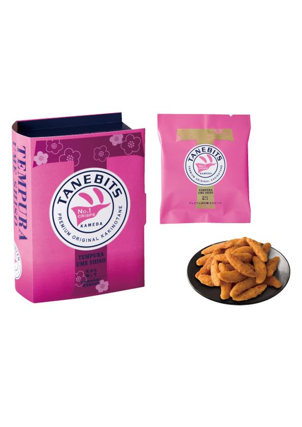 「亀田の柿の種」のコンセプトショップ「TANEBITS」から初の期間限定商品
『TANEBITS 天ぷら梅しそ』と『TANEBITS から揚げかぼす』を販売します