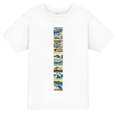 富嶽三十六景裏富士Tシャツ